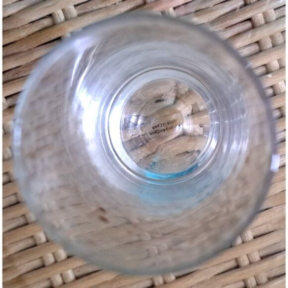 Unbranded Stemless Champagne Flutes Gold Confetti Set of 4 - Picture 5 of 8